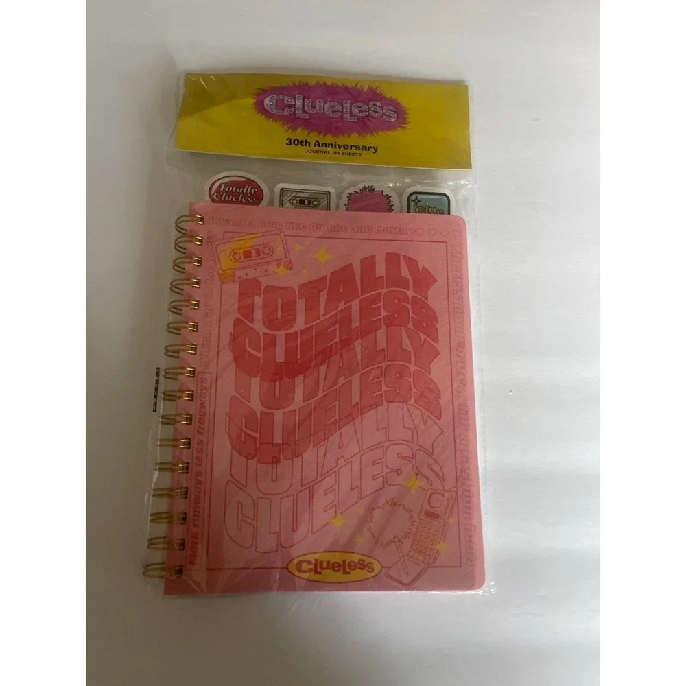 This Clueless 30th Anniversary journal +‎ sticker set